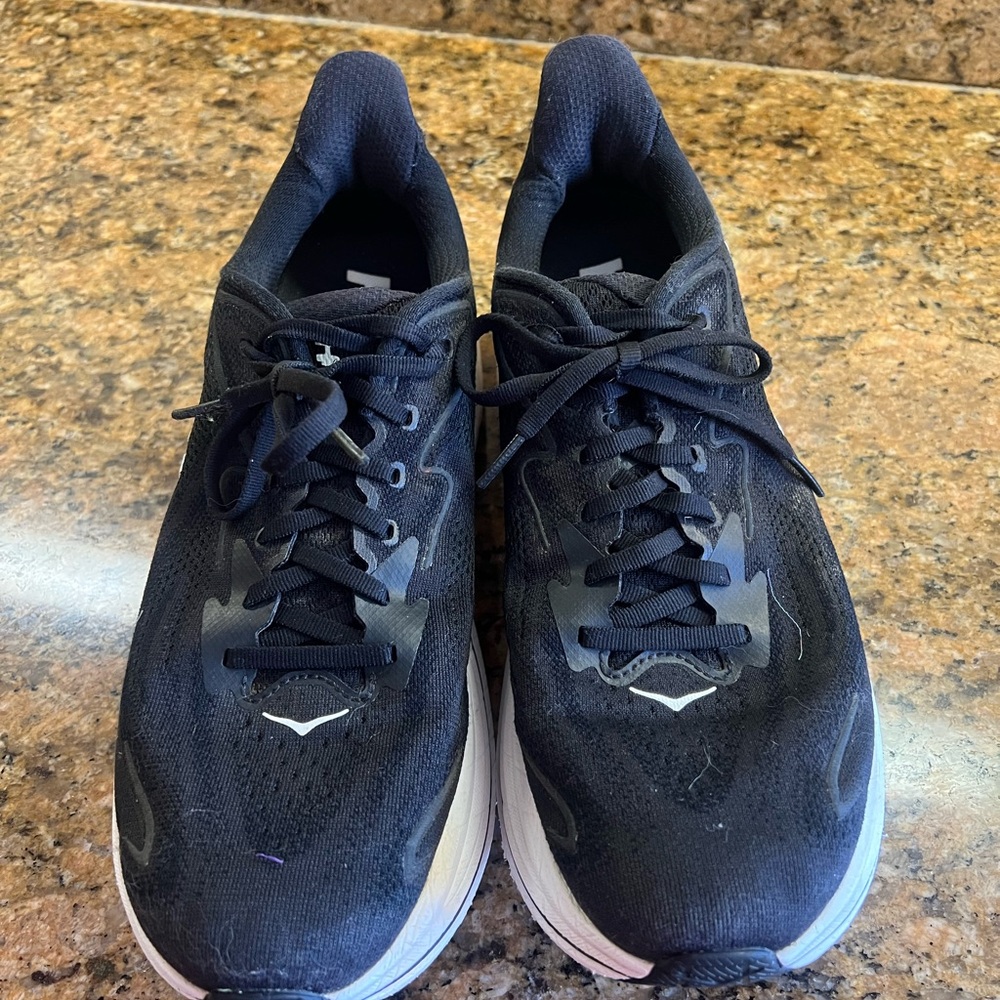 Hoka Men's Black Running Shoes - Lightweight Athletic Sneaker